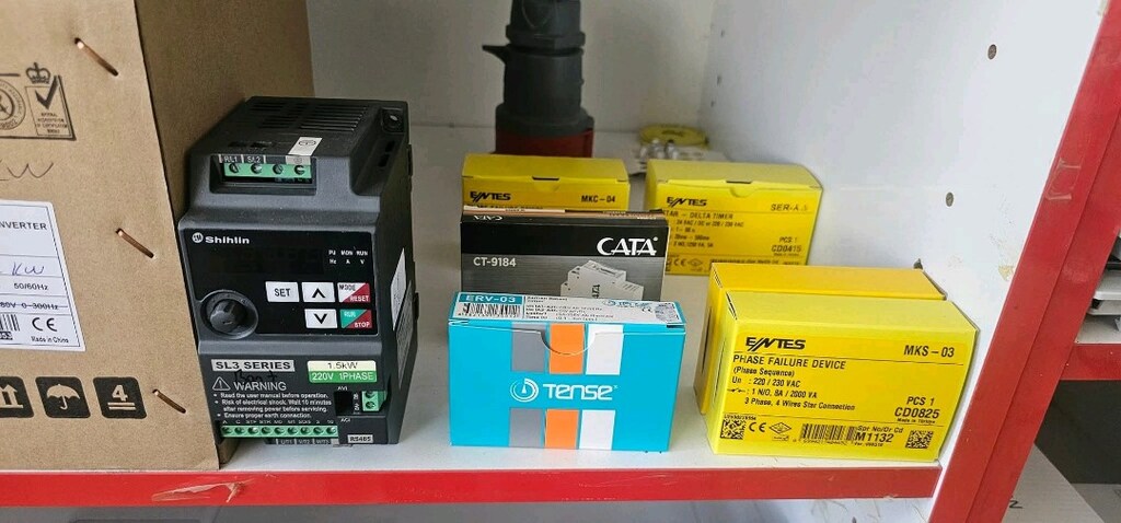 Buton grupları, klemens, skp pabuç, voltmetre ve daha fazlası - 8