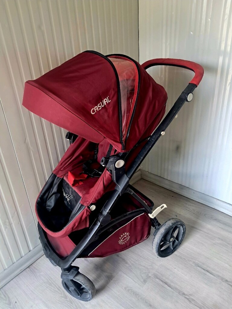 travel sistem bebek arabası saglam temiz komple katlanır - 5