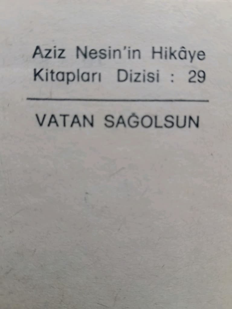 vatan sağolsun kitap - 3