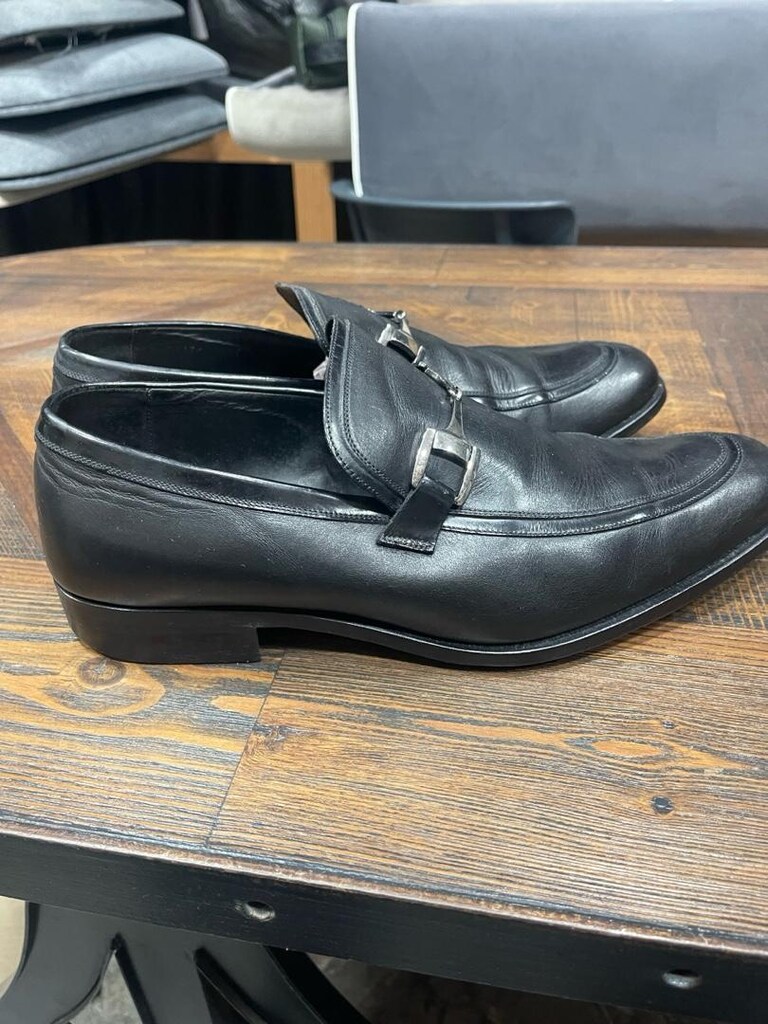 GUCCİ LOAFER DERİ AYAKKABI - 4