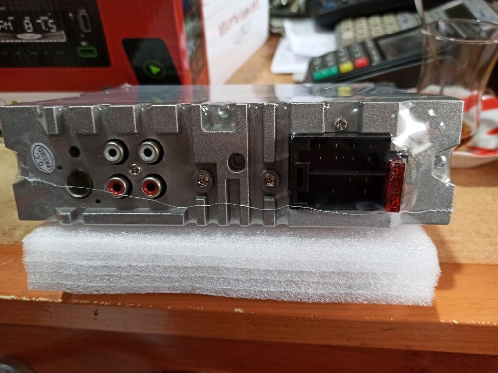 sıfır oto teyp USB AUX RADYO BULUTUT ÇİFT ANFİ ÇIKIŞLI - 5