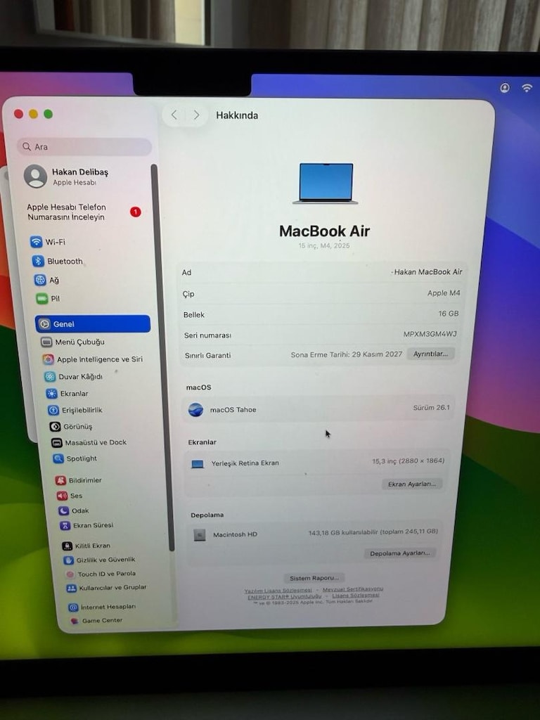 MacBook Air M4 15 inç - 7