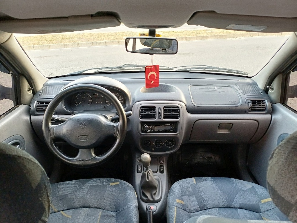 RENAULT CLİO 1.4 KLİMALI TAKAS OLUR FABRİKASYON TAM ORJİNAL - 20