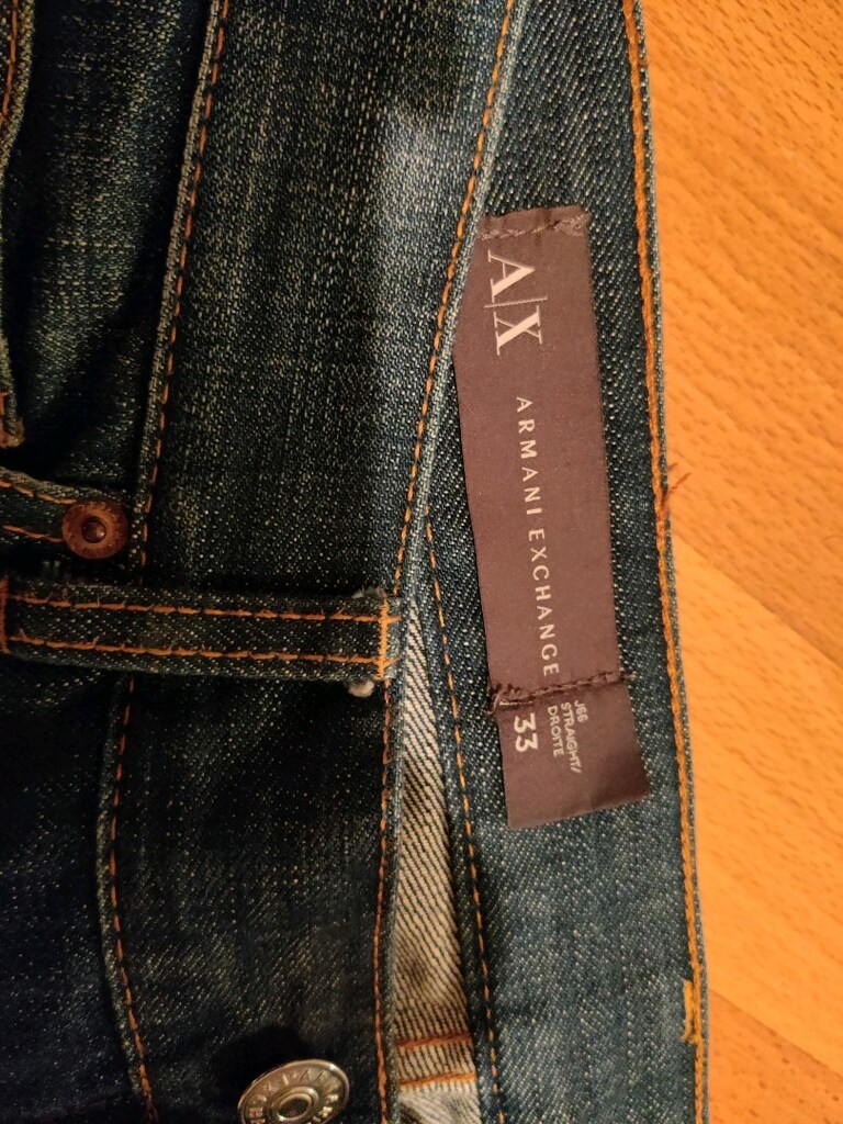 ORİJİNAL ARMANİ SELVEDGE KOT - 3
