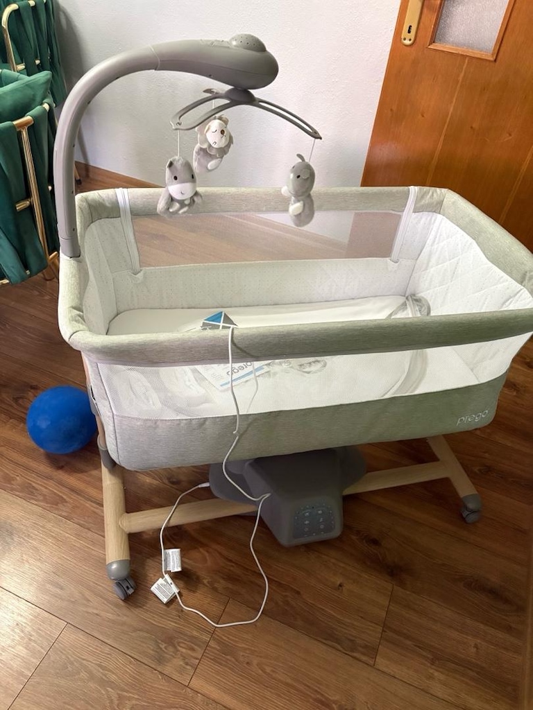Prego Carmela Anne Yanı Elektrikli Uzaktan Kumandalı Dönenceli Beşik - 3