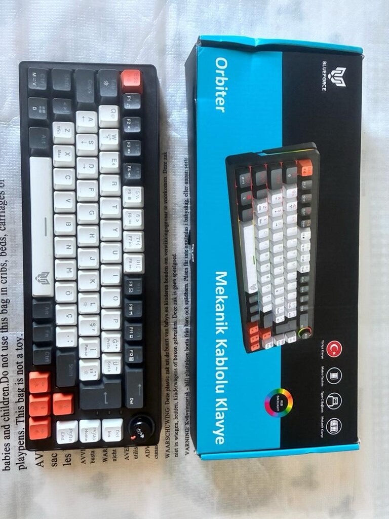 kablolu klavye ve kablosuz mouse - 8