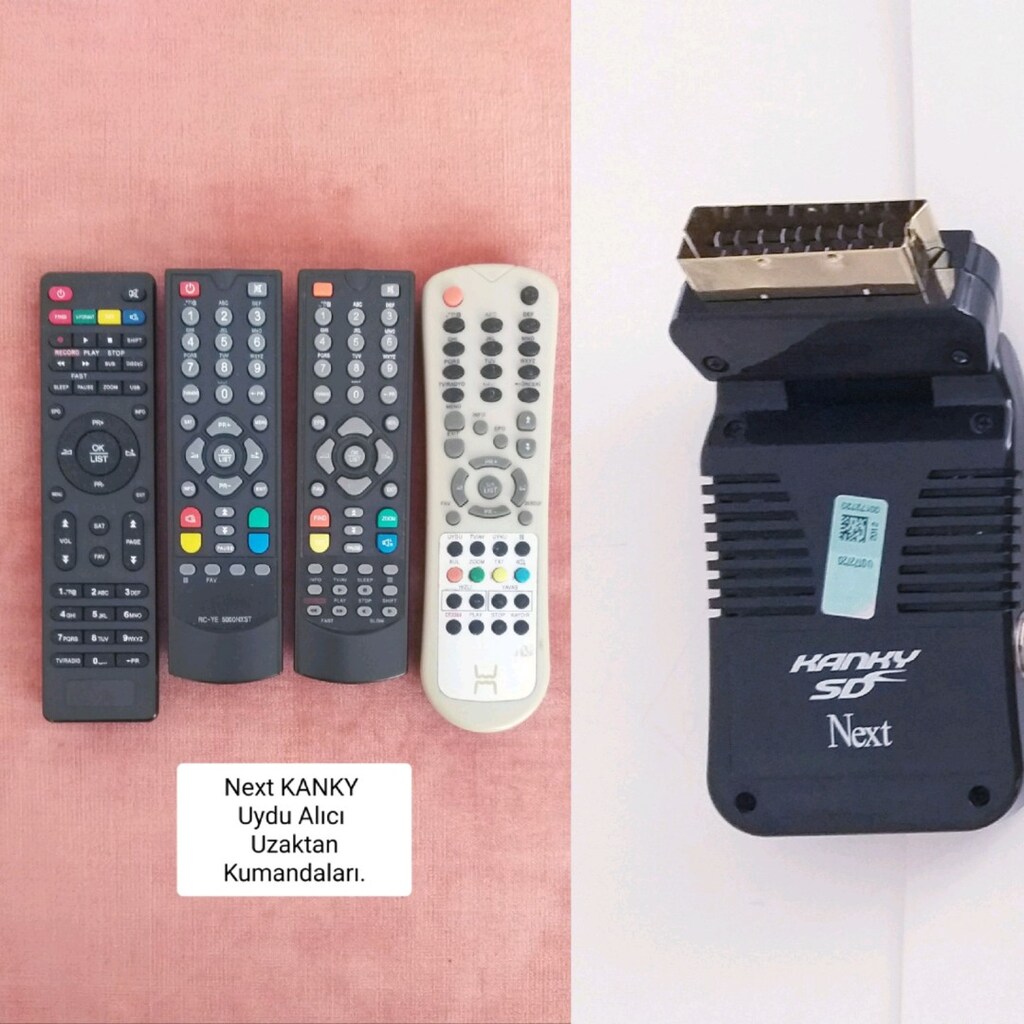Uzaktan Kumandalar Next Marka KANKY SDC Scart ve FULL HD Uydu Alıcı Ku - 5