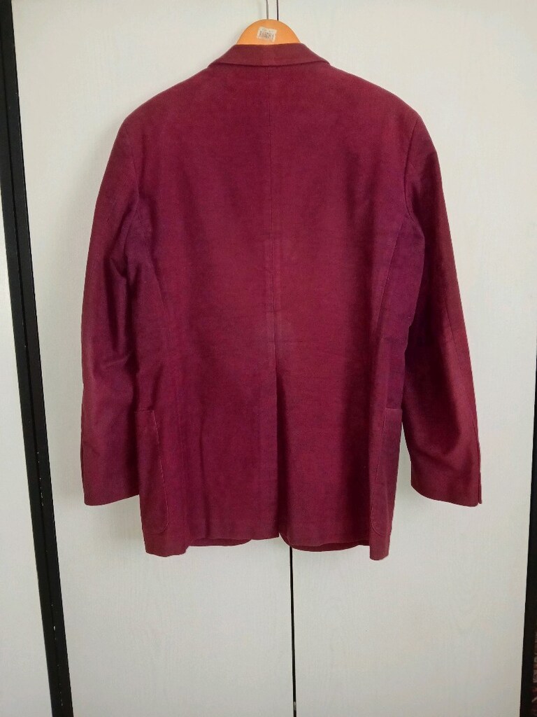 VERSACE V2 BORDO BLAZER CEKET 50 - 5