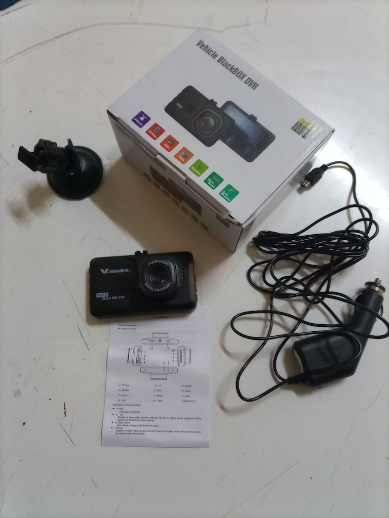 Vehicle Blackbox Dvr Full Hd 1080P Yol Kayıt Kamerası Oto Kamera - 7