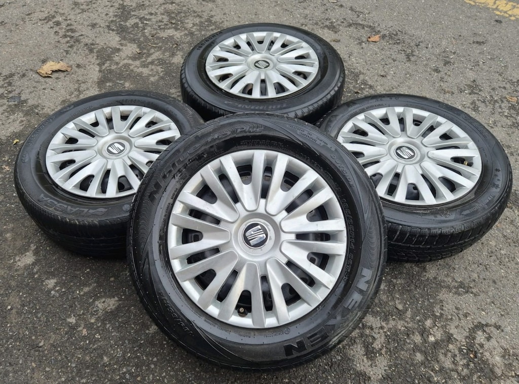 185 65 14 ORJİNAL SEAT TENEKE JANT LASTİK TAKIMI SEAT POLO GOLF EGEA - 3
