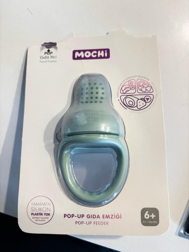mochi marka gıda emziği, meyve süzgeci - 2