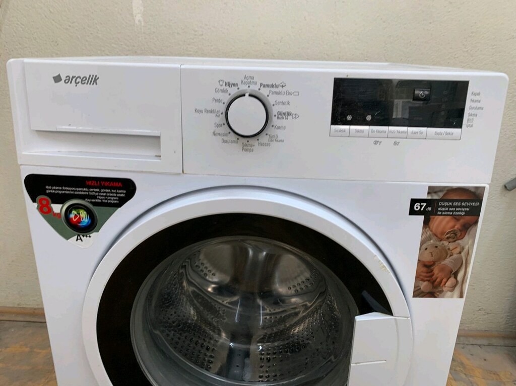 Arçelik çamaşır makinesi 8kg - 5