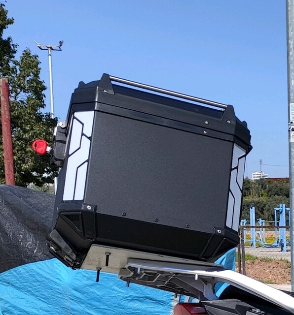 GP Kompozit 57 lt Top Case Arka Çanta