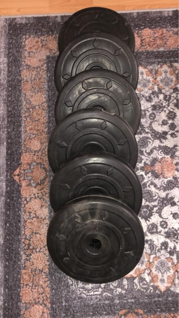 Dambıl ( dumbbell ) Ağırlık Seti - 6