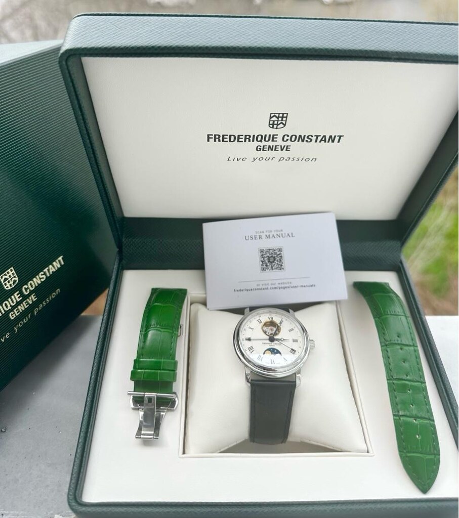 frederique constant classics heart beat moonphase - 11