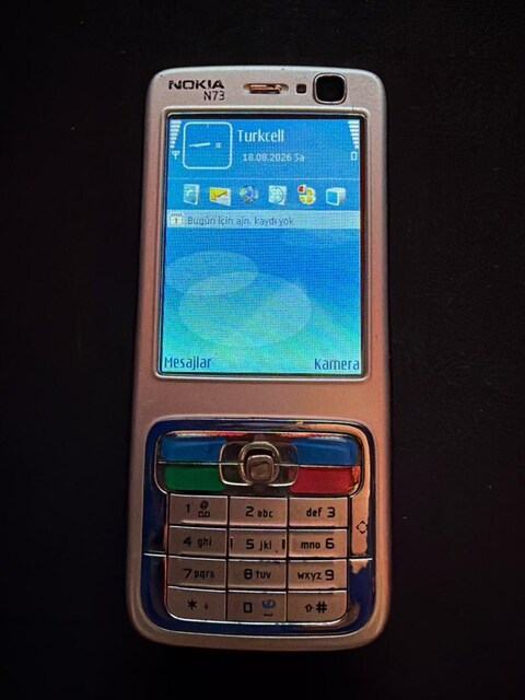 Nokia N73 Nostalji Sorunsuz Çalışır Durumda