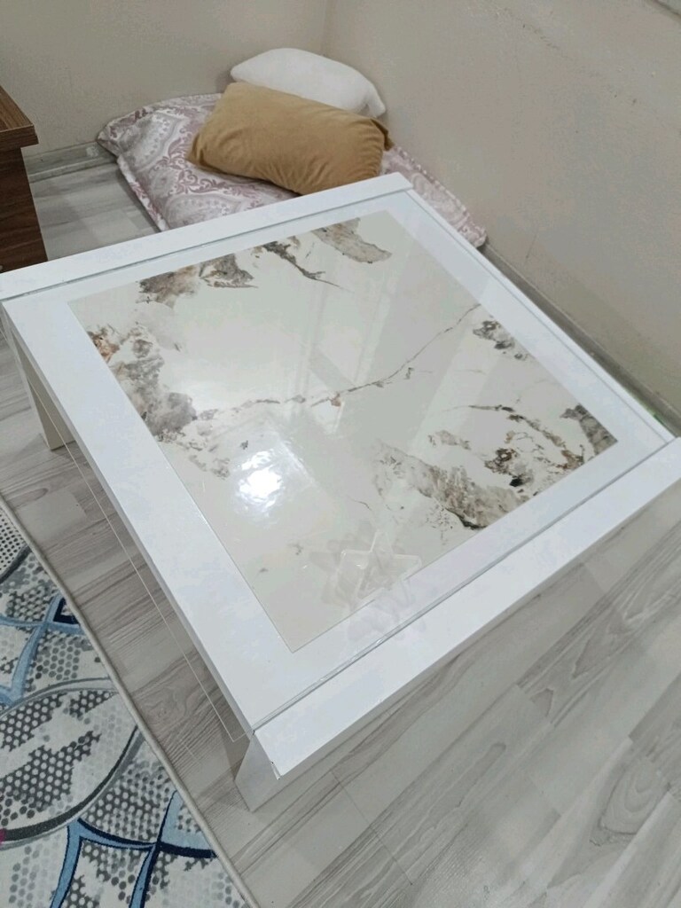 Beyaz orta sehpa - 3