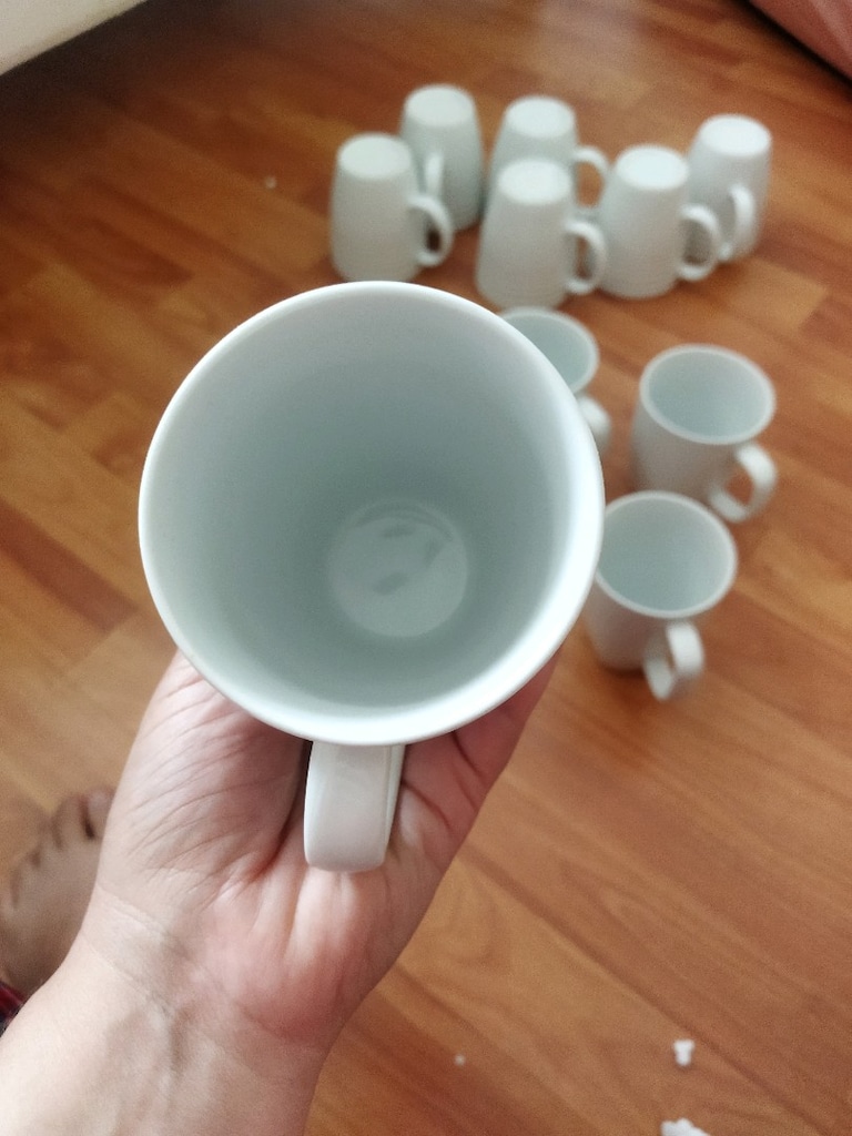 ıkea 6 lı porselen kupa seti 350 ml - 7