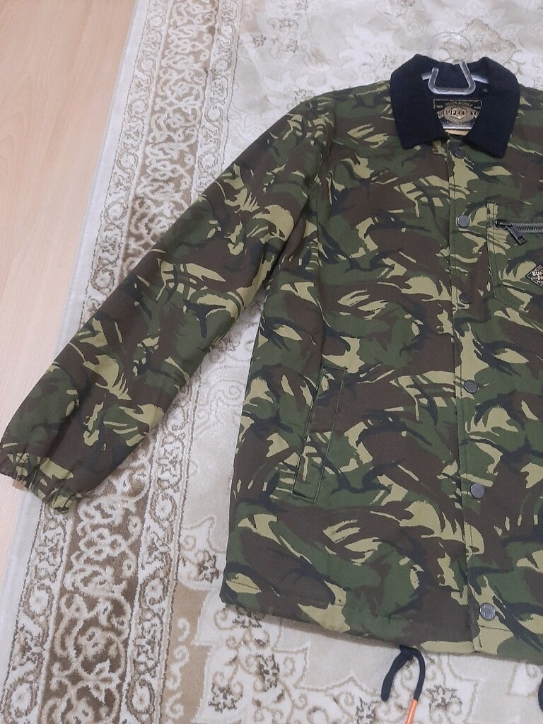 Sıfır Orj. Superdry Erkek Mont M Beden Kamuflaj tipi Sıfır Mont - 2