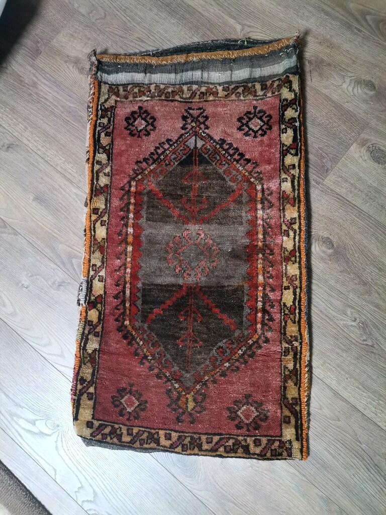 Anadolu kök boya yün halı yastık - 2