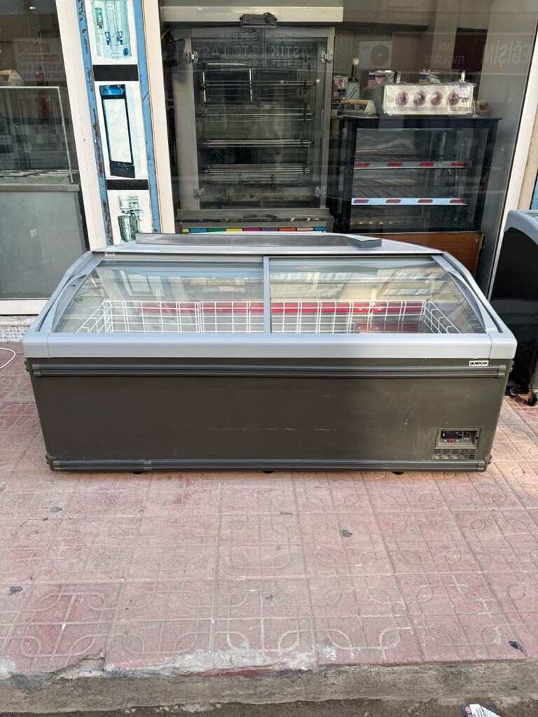 800 litrelik difriz difriz derin dondurucu market et dolabı şarküteri - 2
