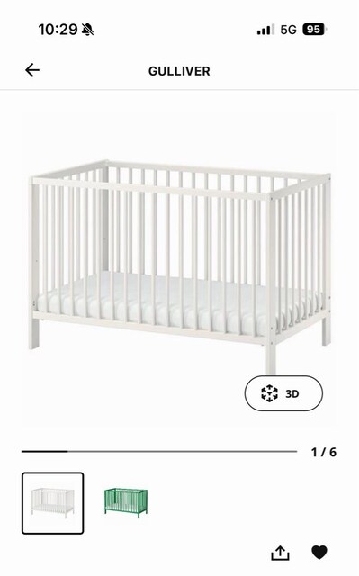 ikea 60*120 yatak