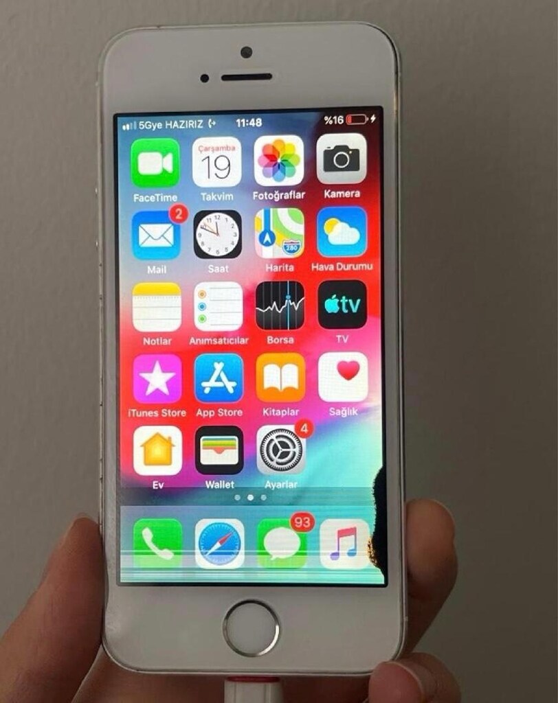 Apple iPhone 5S Gümüş Akıllı Telefon - 4