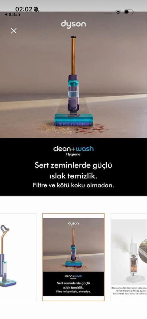 Dyson Clean+Wash Hygiene Islak Zemin Temizleyici - 2