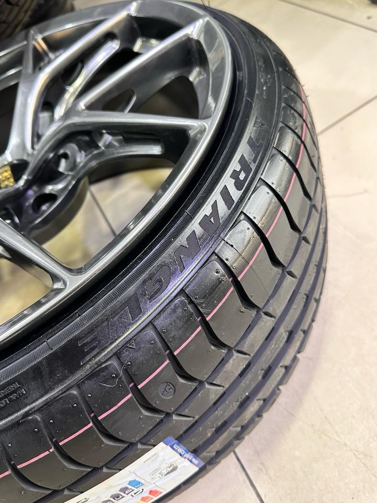 19 İNÇ SIFIR !! BBS Fİ-R 5x112 TRİANGLE JANT LASTİK TAKIMI 215/35/19 - 11