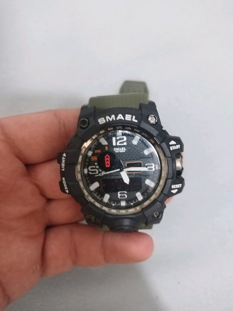 smael erkek kol saati dijital ve analog - 2