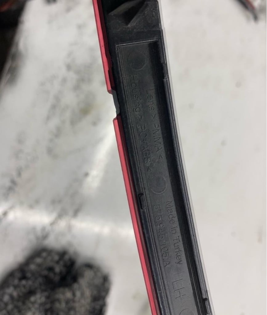 seat Ateca sol arka tampon reflektoru kirmizi orijinal - 4