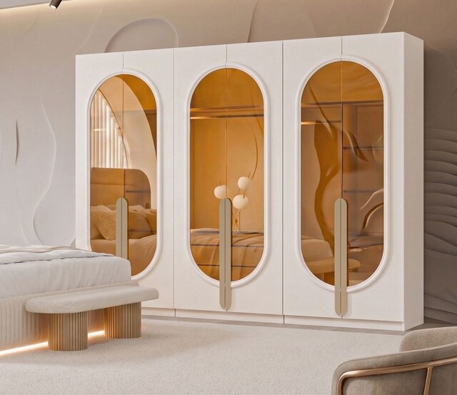 Sıfır, %100 MDF , 6 Kapılı Gardırop - Aytaşı