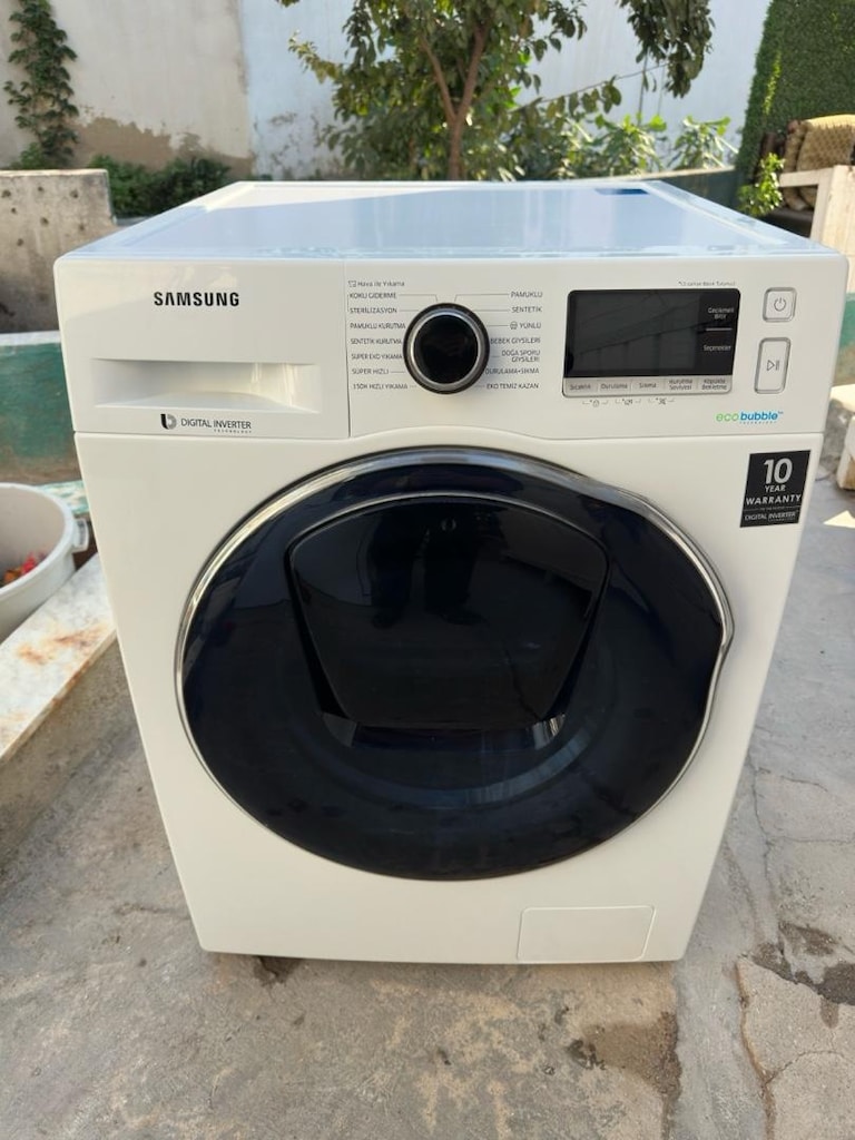 Samsung 9 yıka 6 kg kurutma çamaşır makinesi - 2