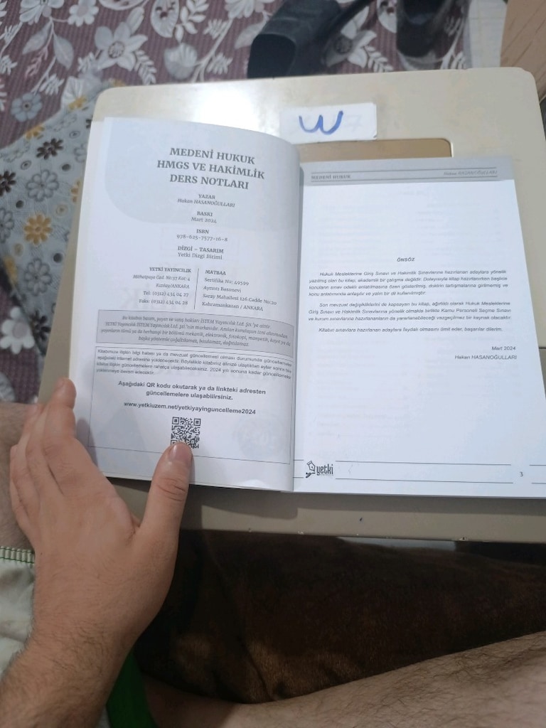 2024 basım HMGS Hakimlik Medeni Hukuk Ders Notları - 2
