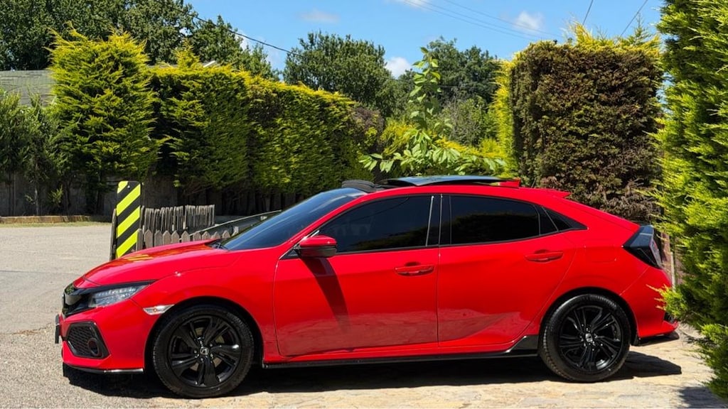 değişensiz civic 1.5 sport plus kırmızı cam tavan - 13