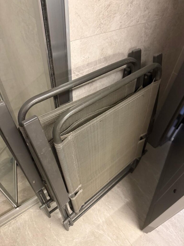 Cam Bahçe/Balkon Masası + 2 Katlanır Sandalye - 3