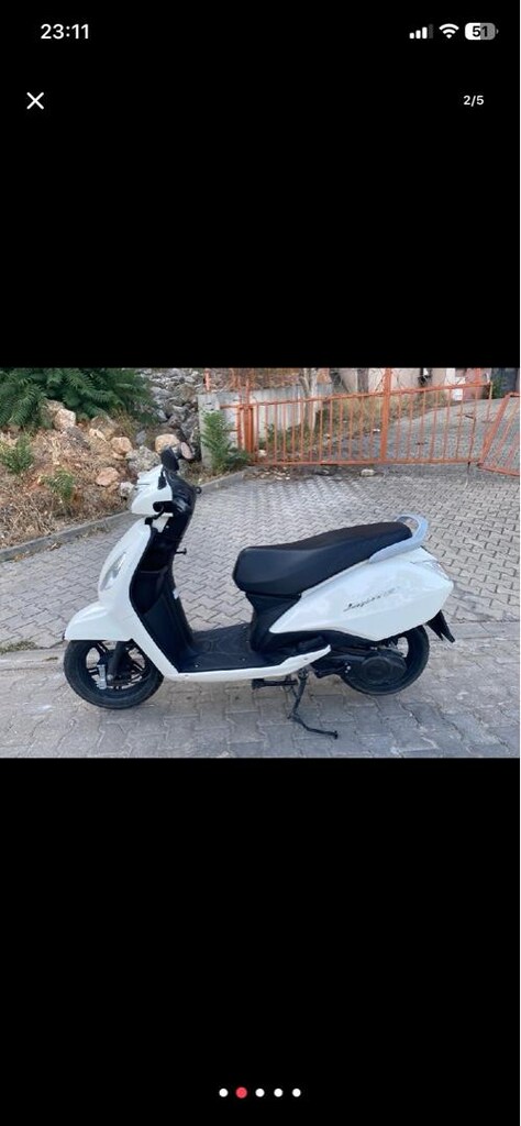tvs jupiter 110 beyaz 2024 - 2