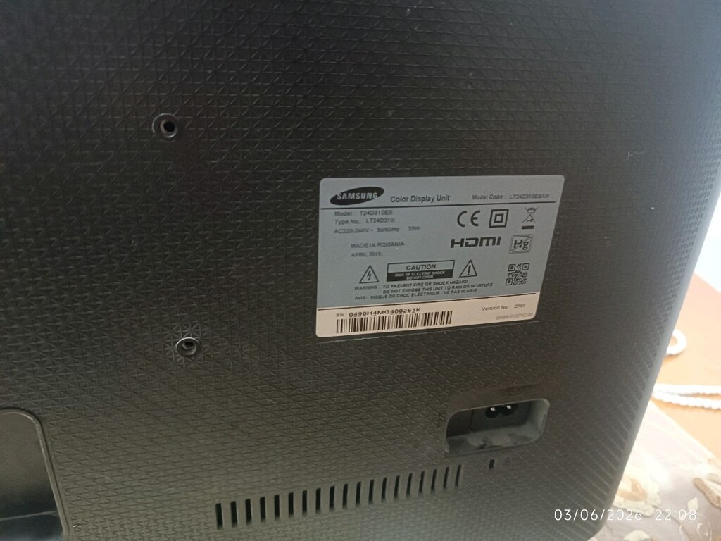 SAMSUNG T24 D310ES Uydulu tv - 5
