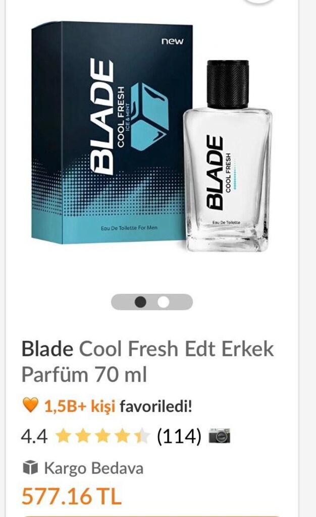 blade erkek parfüm sıfır - 4