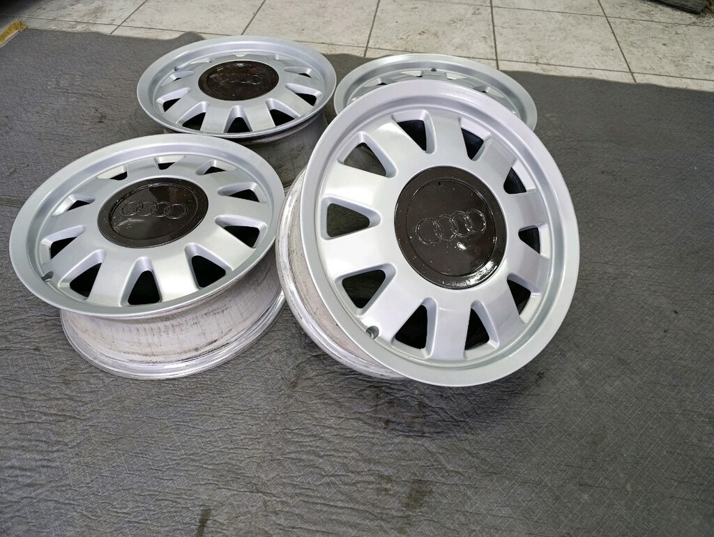 15 5x112 hatasız audi hafif çelik jant - 6