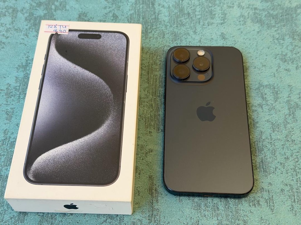 İPHONE 15 Pro 128GB 1 ay Apple TR garantili temiz pil90 - 2