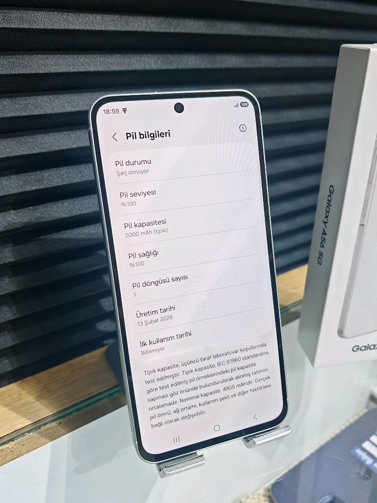 1 GÜNLÜK SAMSUNG A56 5G 256 GB BEYAZ - 4