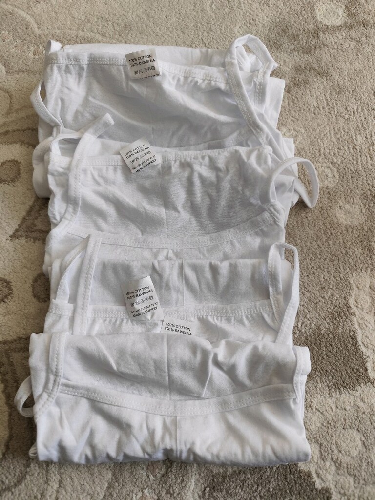 5 adet pamuk atlet sıfır - 3
