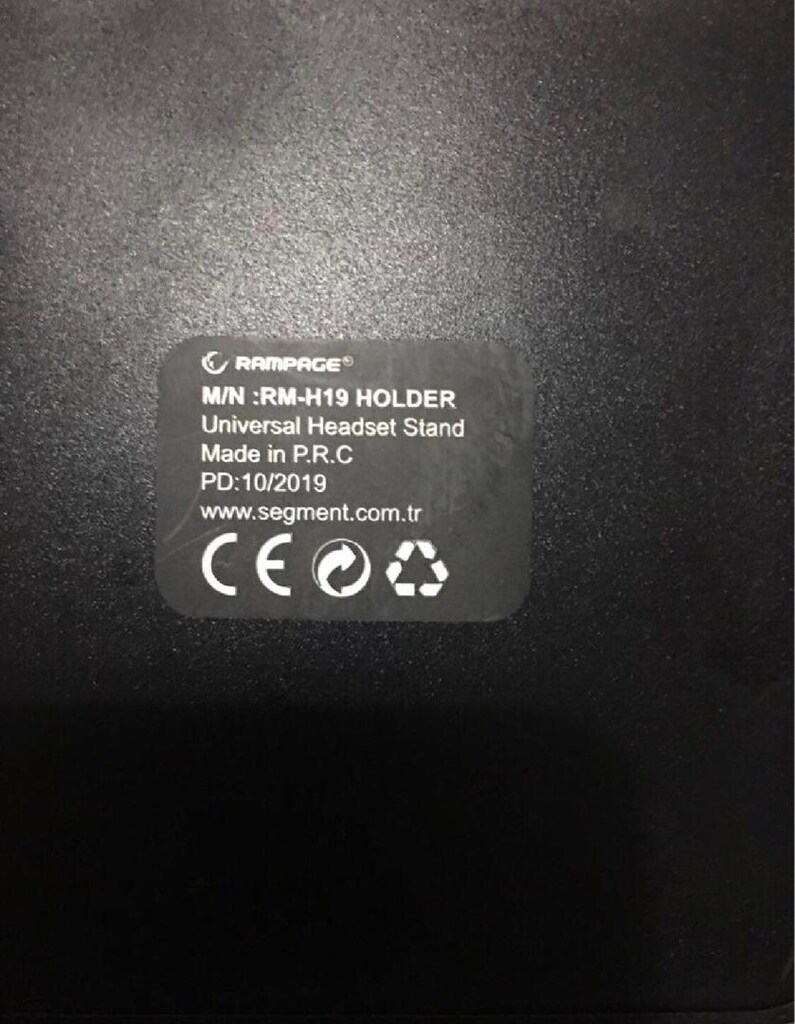 RAPAGE RM-H 19 Kulaklık için Stant - 2