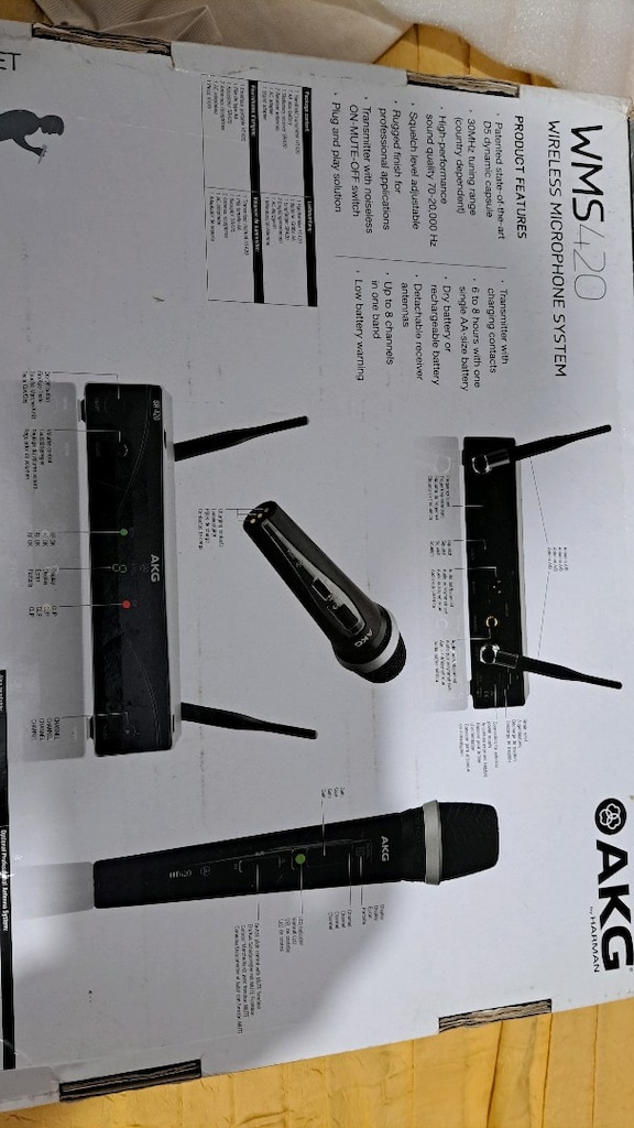 AKG WMS 420 TELSİZ MİKROFON - 2