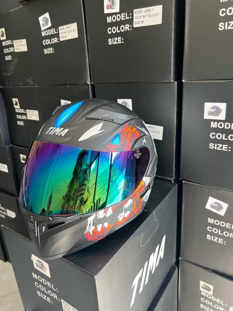 kask çene açılır sıfır - 3