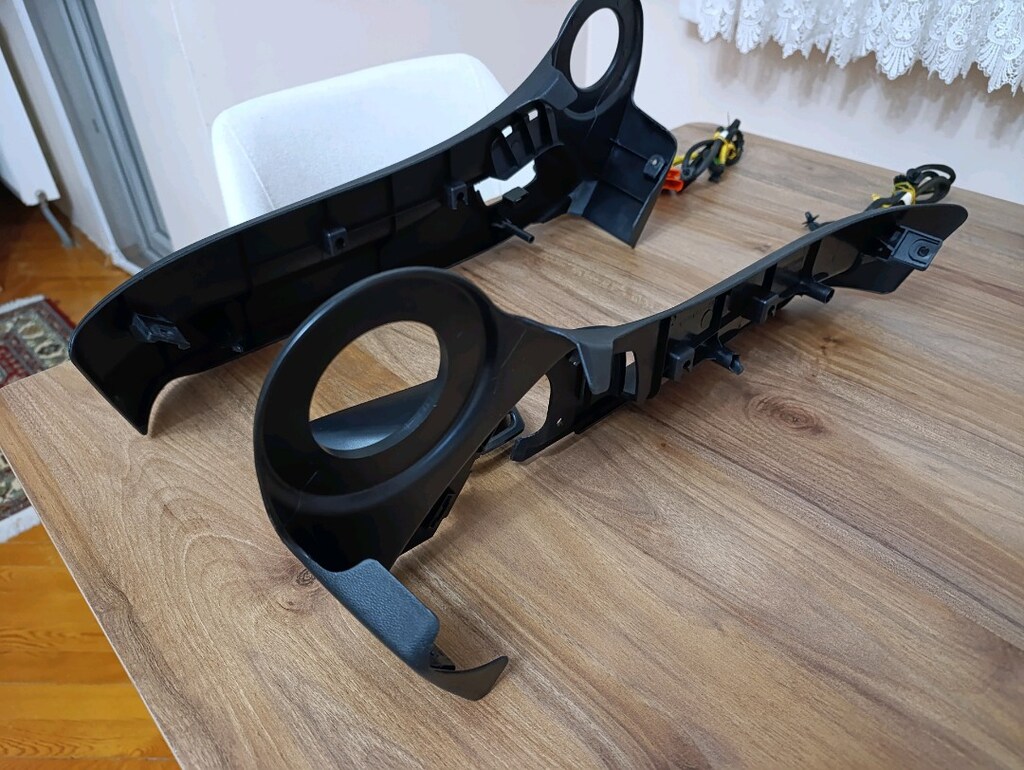 Fiorino ön koltuk döşeme plastik ve hava yastığı kablo tesisatı - 4
