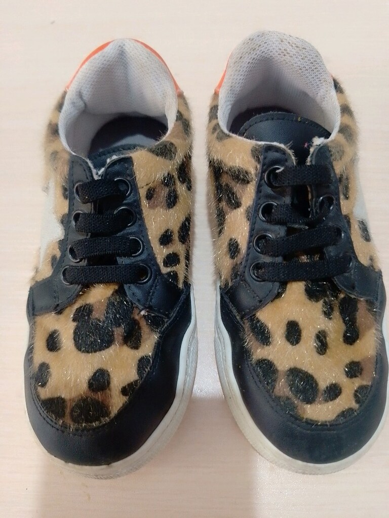 Leopar desenli Kız çocuk ayakkabı - 2
