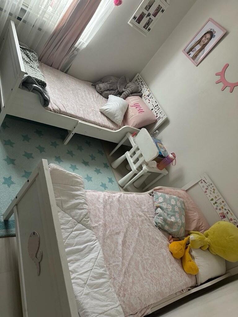 2 şer adet ikea uzayabilen karyola uzayabilen yatak 2 şer adet - 3