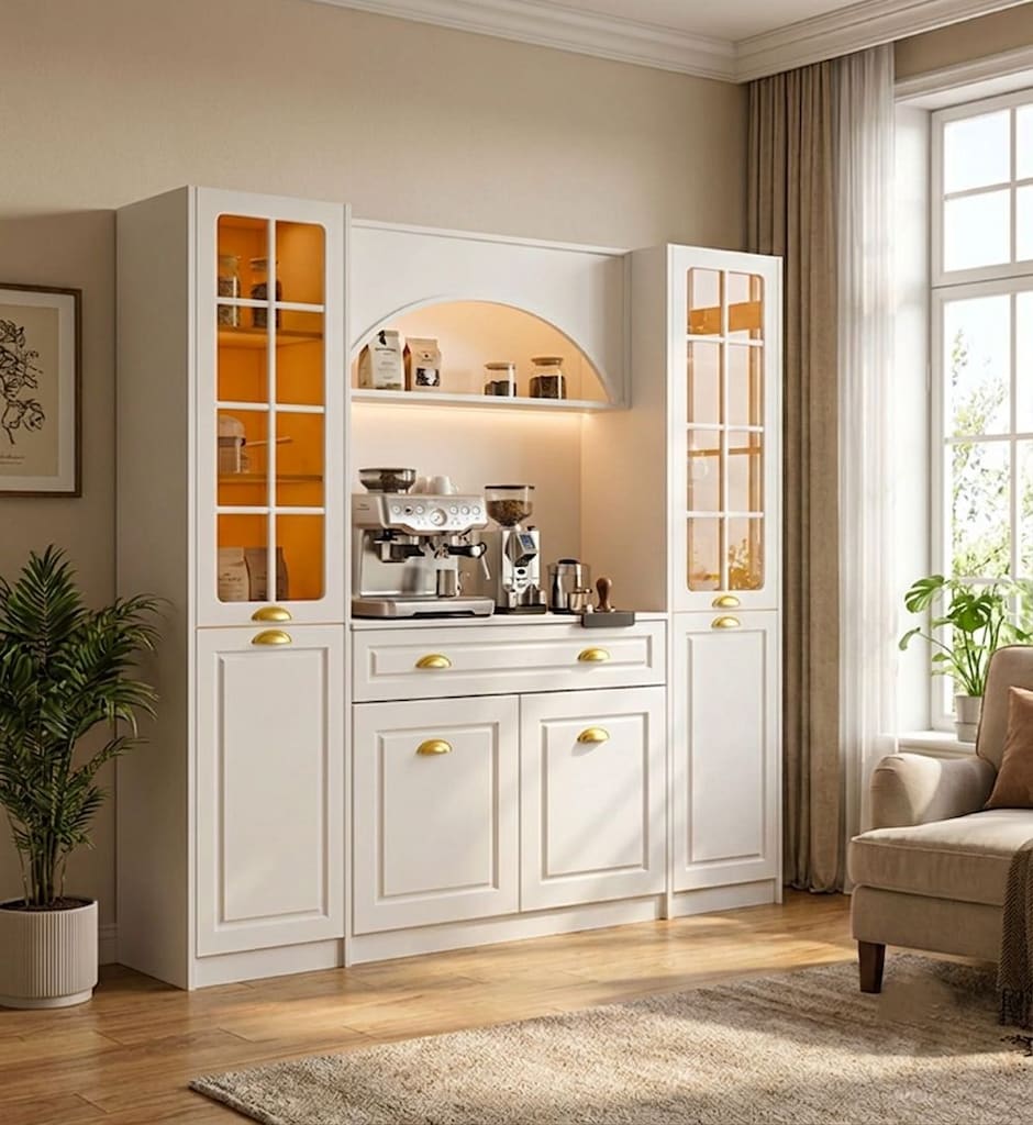 Sıfır , %100 MDF , LED aydınlatmalı Kahve Köşesi - Aytaşı - 5